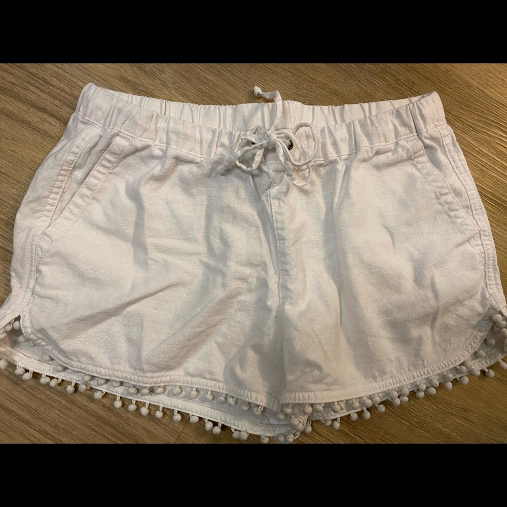 Jcrew linen shorts